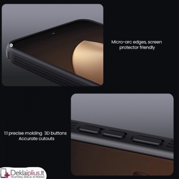 Nillkin Camshield dėklas su kameros apsauga - juodas (Xiaomi 15T Pro) Nillkin Camshield dėklas su kameros apsauga - juodas (Xiaomi 15T Pro)